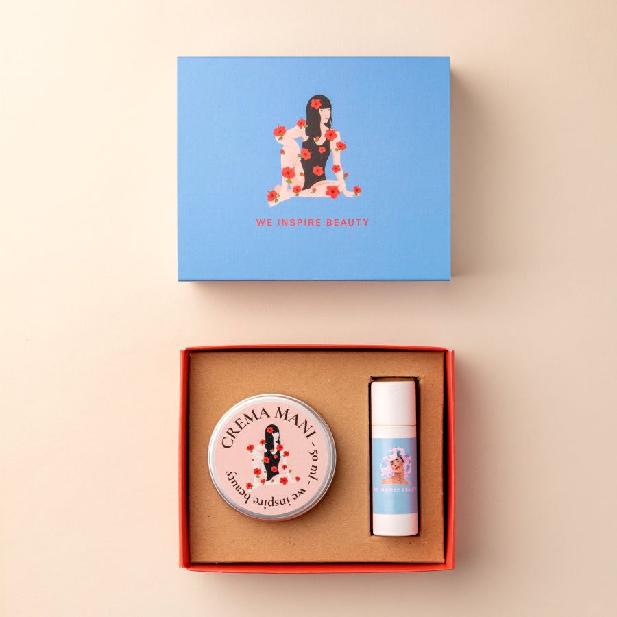 Cofanetto mani e lip balm - 